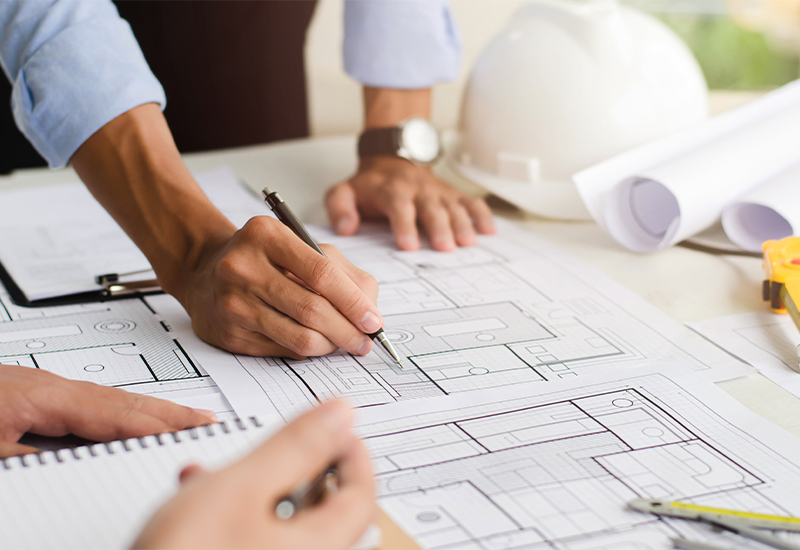 Architectural floor plans